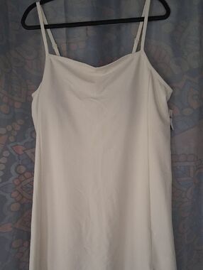 NWT Old Navy Active Powersoft Go-Dry White Tennis Pickleball Dress Size XXL